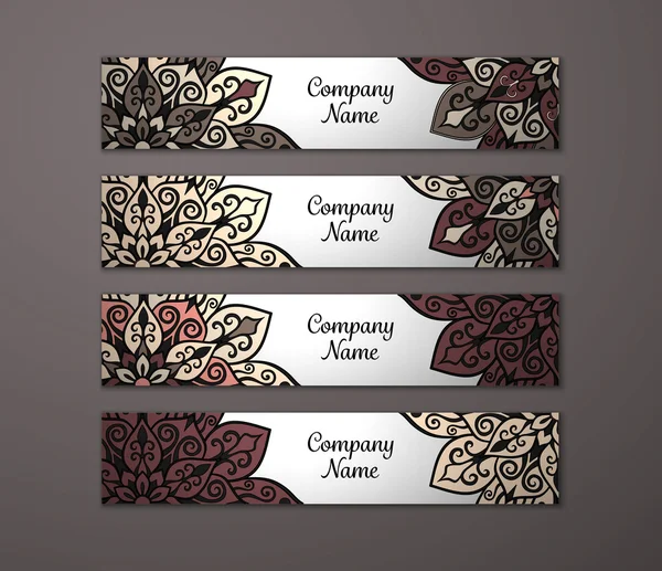 Afiş ile çiçek mandala kalıbı tanımlar