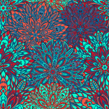 sorunsuz mandala desen