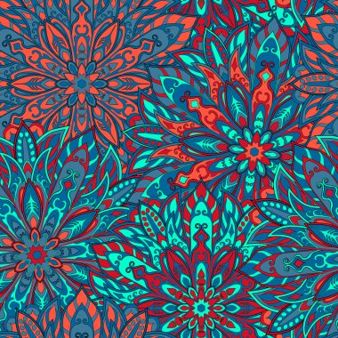 sorunsuz mandala desen