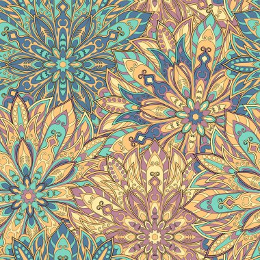 sorunsuz mandala desen