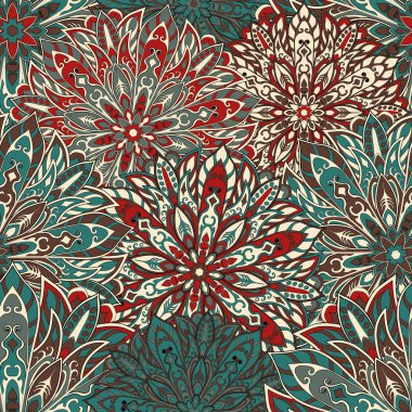 sorunsuz mandala desen