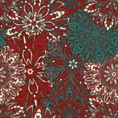 sorunsuz mandala desen