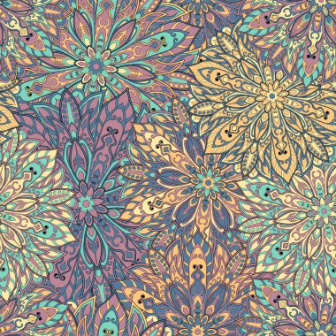 sorunsuz mandala desen