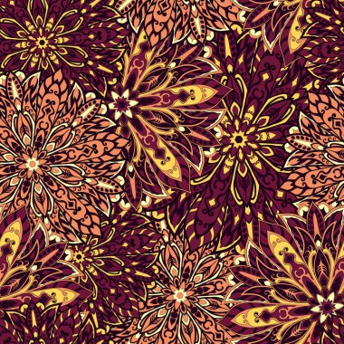 sorunsuz mandala desen