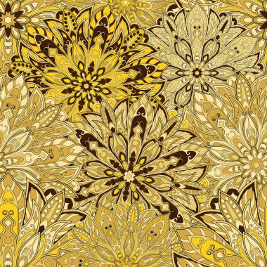 sorunsuz mandala desen