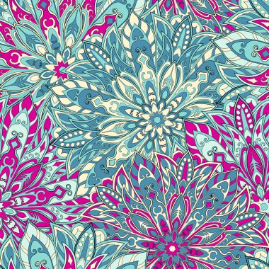 sorunsuz mandala desen