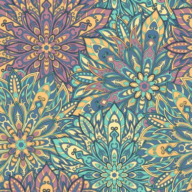 sorunsuz mandala desen