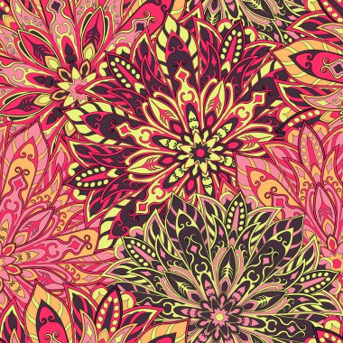 sorunsuz mandala desen