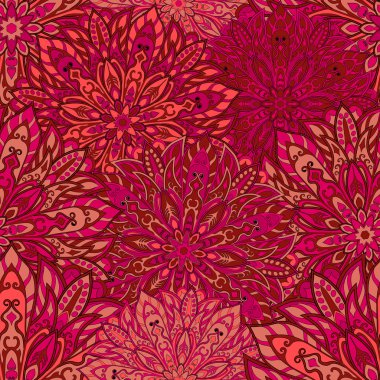 sorunsuz mandala desen