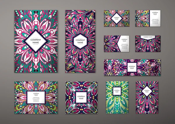 Büyük şablonları kümesi.