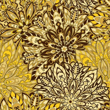 sorunsuz mandala desen