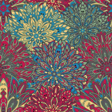 sorunsuz mandala desen