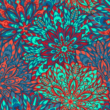 sorunsuz mandala desen