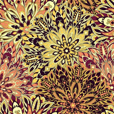 sorunsuz mandala desen