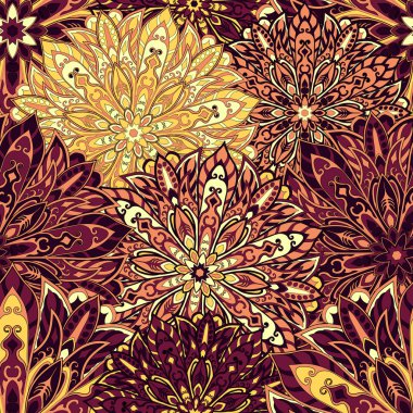 sorunsuz mandala desen