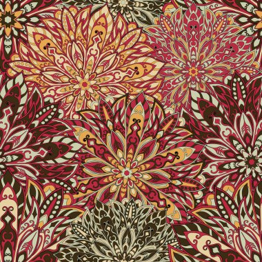 sorunsuz mandala desen