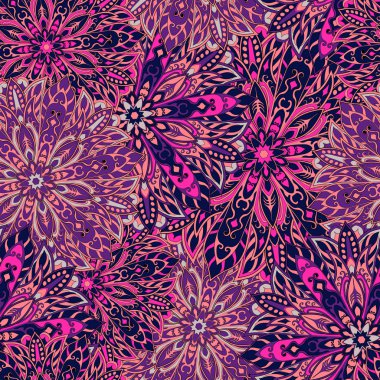 sorunsuz mandala desen