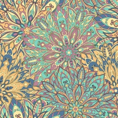 sorunsuz mandala desen