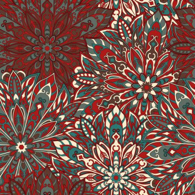 sorunsuz mandala desen