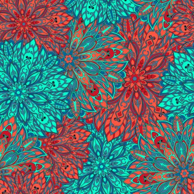 sorunsuz mandala desen