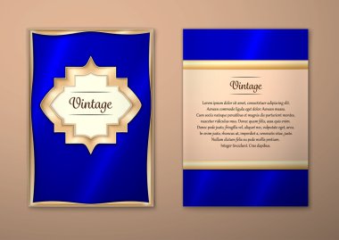 El ilanı Kraliyet tasarım vektör