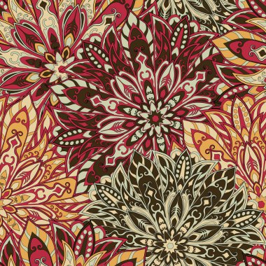 sorunsuz mandala desen