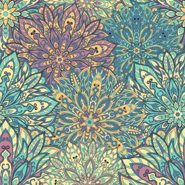 sorunsuz mandala desen