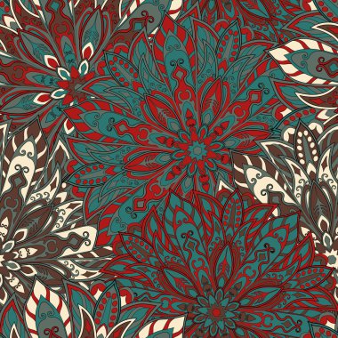 sorunsuz mandala desen