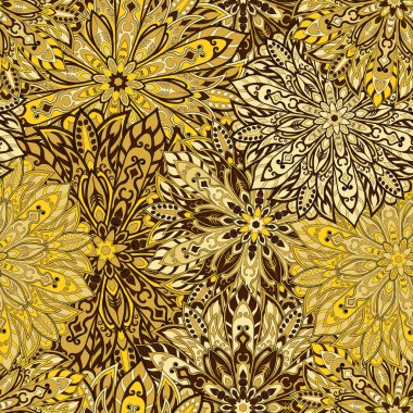 sorunsuz mandala desen