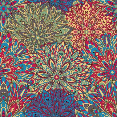 sorunsuz mandala desen