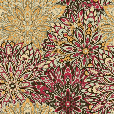 sorunsuz mandala desen