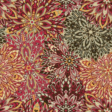 sorunsuz mandala desen