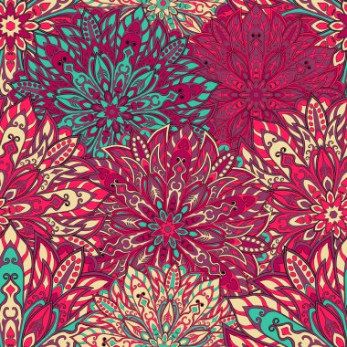 sorunsuz mandala desen