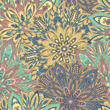 sorunsuz mandala desen