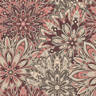 sorunsuz mandala desen