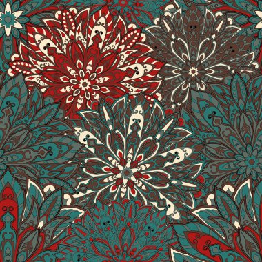 sorunsuz mandala desen