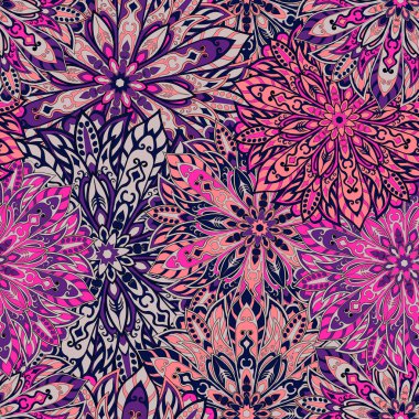 sorunsuz mandala desen