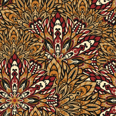 sorunsuz mandala desen