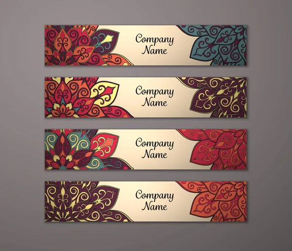 Afiş ile çiçek mandala kalıbı tanımlar