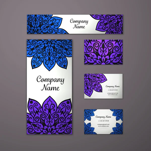 Mandala Şablonlar seti.