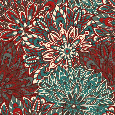 sorunsuz mandala desen