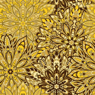 sorunsuz mandala desen