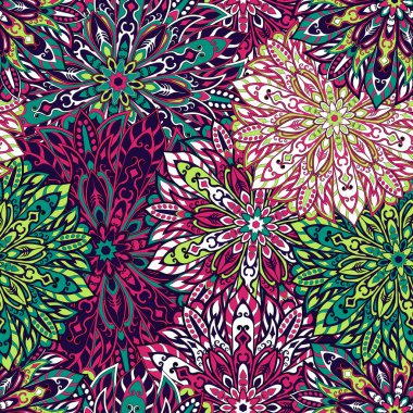 sorunsuz mandala desen