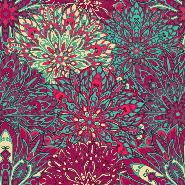 sorunsuz mandala desen