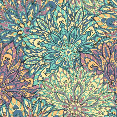 sorunsuz mandala desen