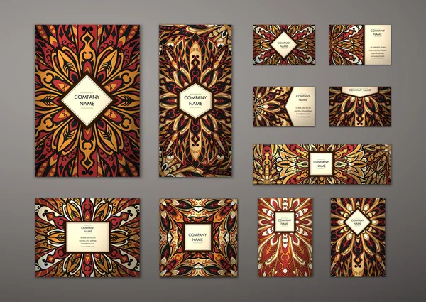 Büyük şablonları kümesi.