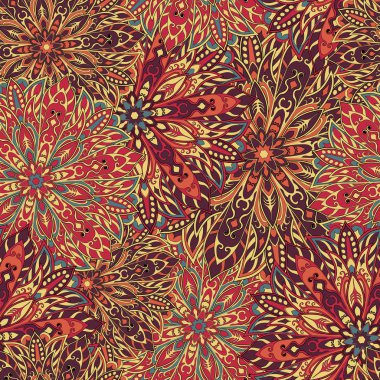 sorunsuz mandala desen