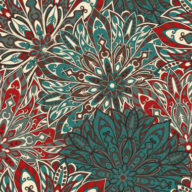 sorunsuz mandala desen