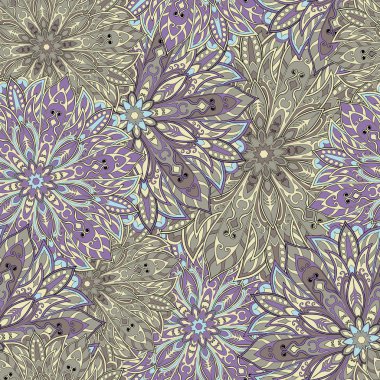 sorunsuz mandala desen