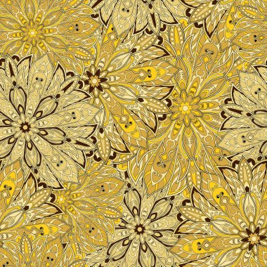 sorunsuz mandala desen